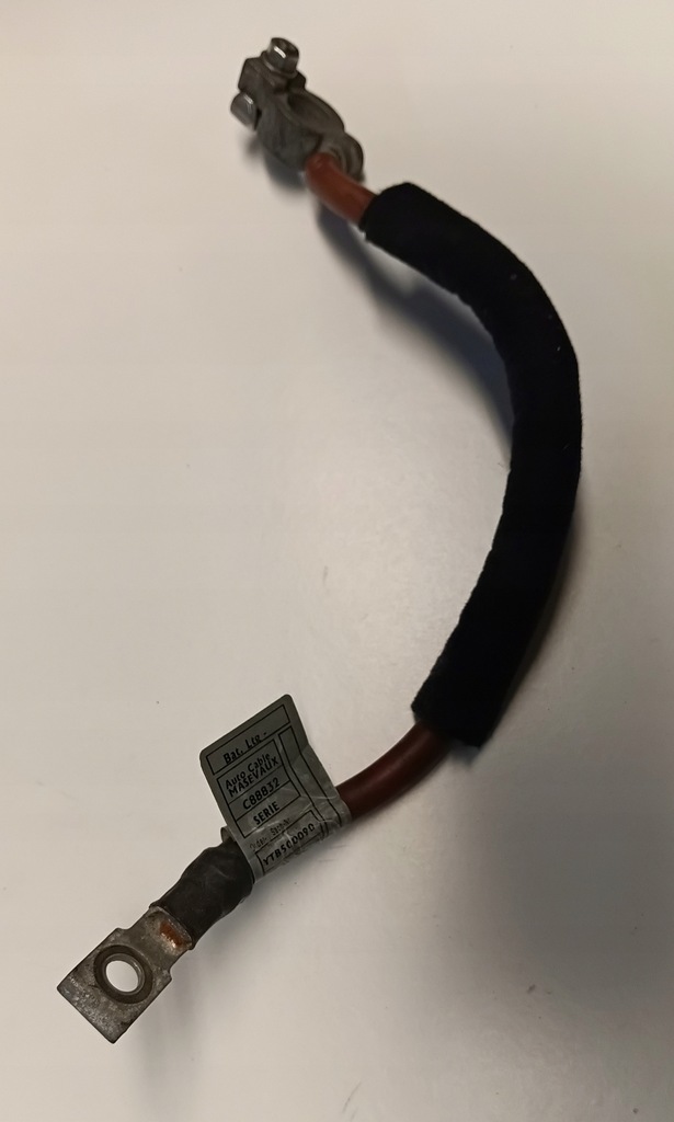 фото №1, Land rover range rover l322 клемма минусовая оригинальный номер ytb500090 кабель аккумулятор