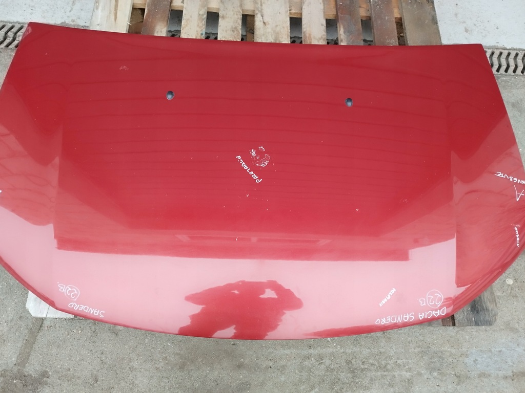 фото №6, Капот крышка двигателя dacia sandero ii 2 stepway lata 2012-2020 цвет teb76