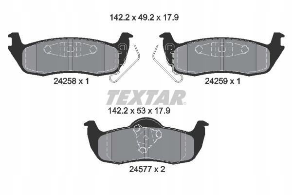 фото №3, Тормозные колодки ham. jeep commander/grand