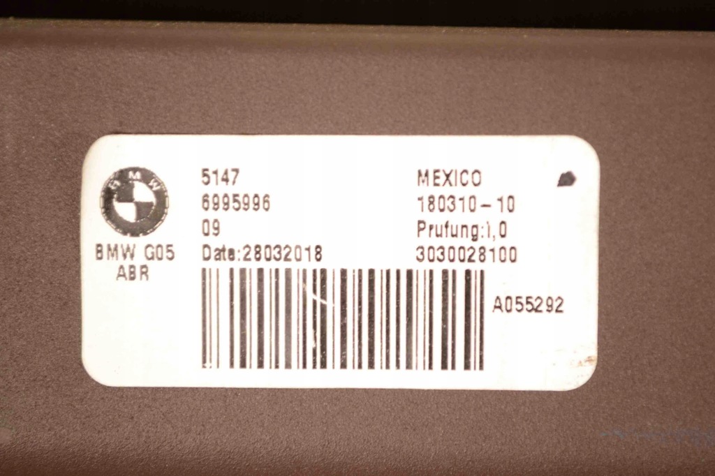 фото №8, Шторка багажника bmw x5 g05 51476995996 13536920 3.0l 250kw 2019