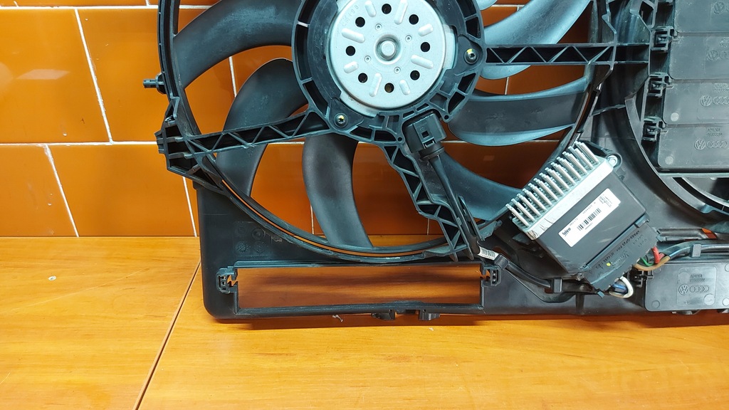 фото №10, Корпус вентилятора вентилятор радиатора audi a4 b8 a5