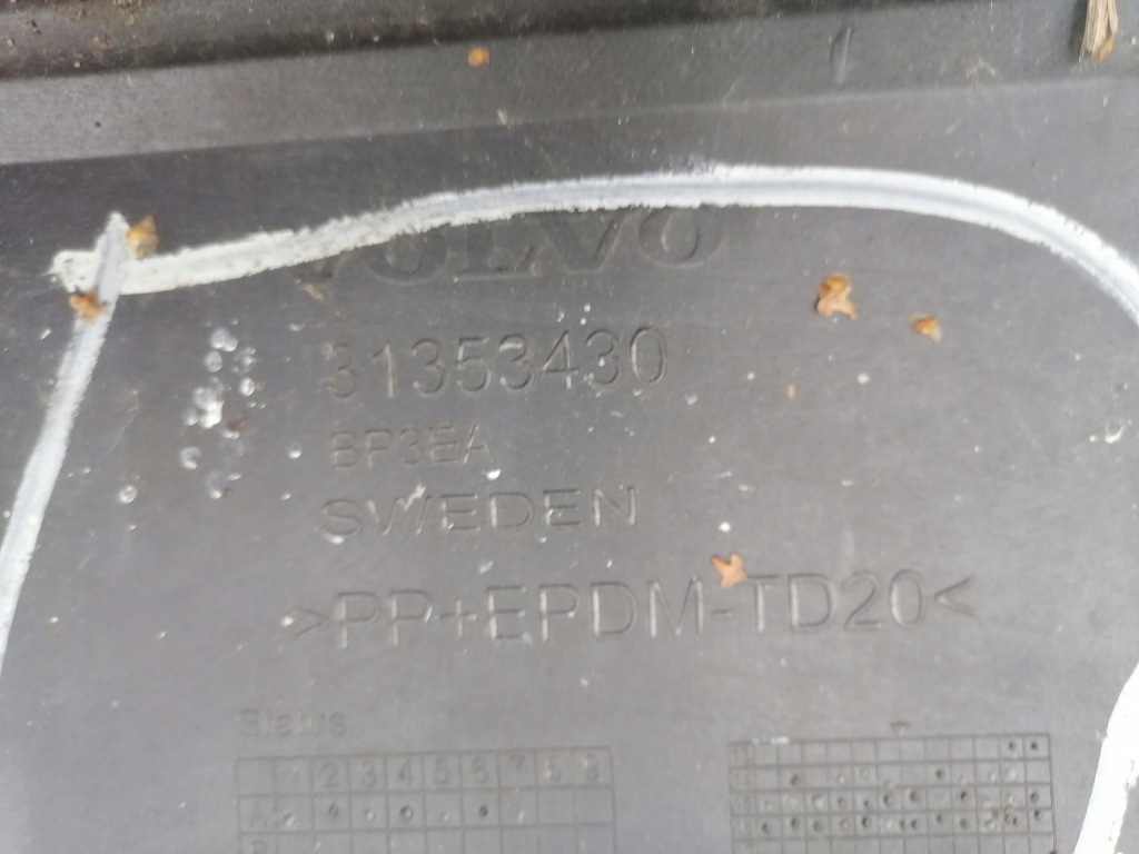 фото №9, Бампер задняя dół volvo xc90 ii pdc 31353430