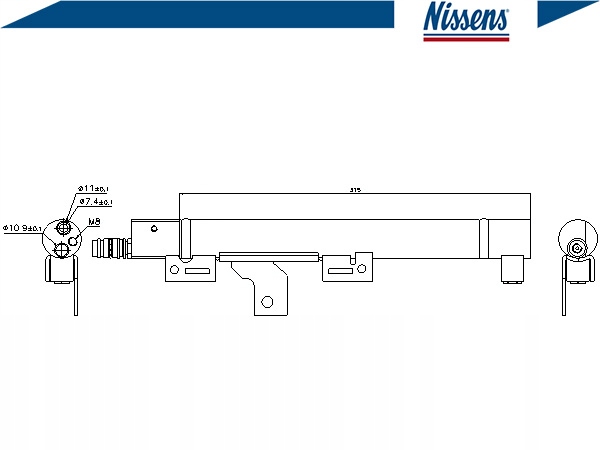 фото №2, Осушитель кондиционера [nissens]