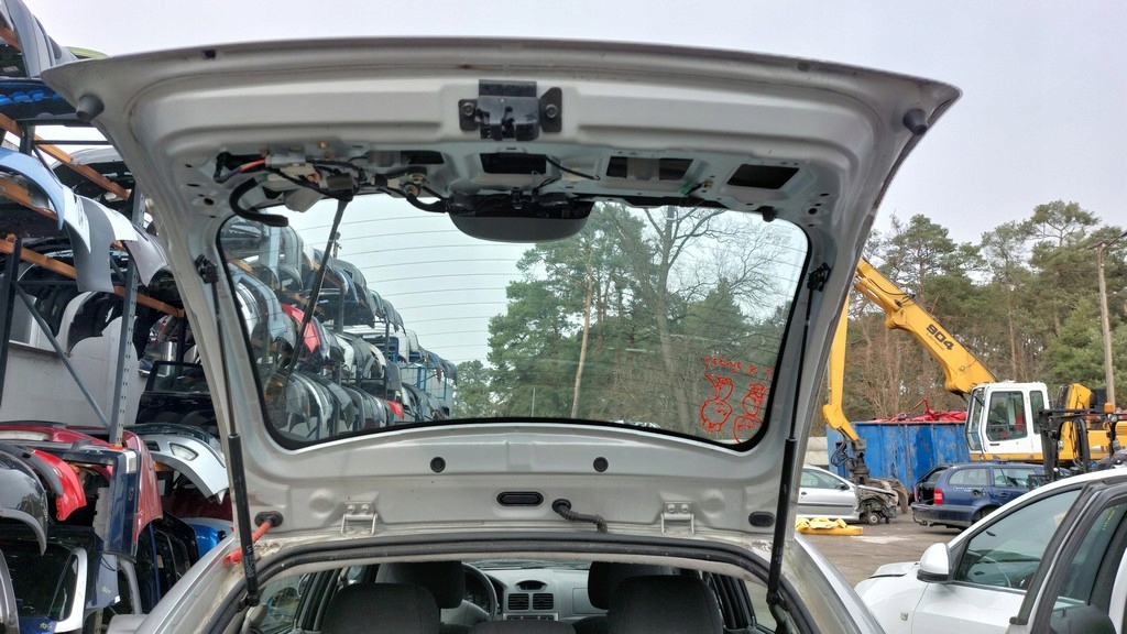 фото №11, Kia rio i fl 02- крышка багажника багажника kombi c5