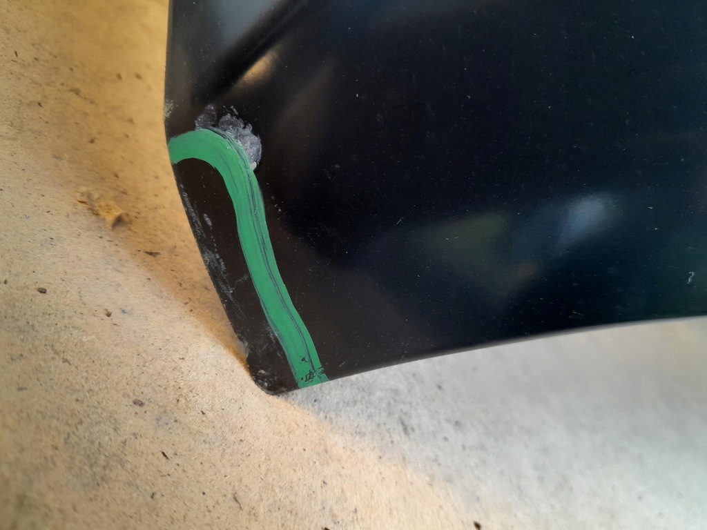 фото №12, Mazda 3 03- капот решётка радиатора перед передняя oryg