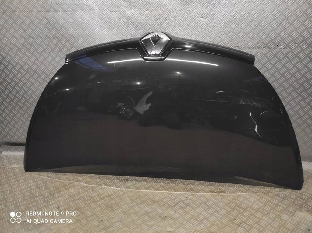 фото №1, Капот крышка двигателя czarna оригинал renault trafic iii 2018 rok