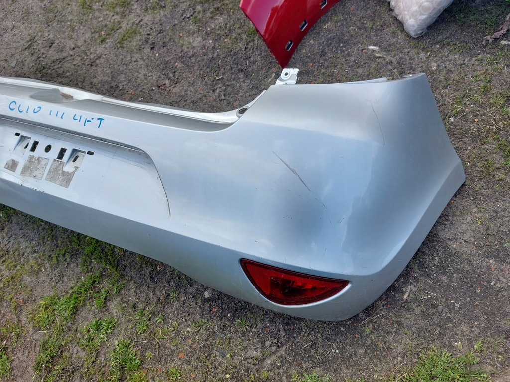 фото №3, Бампер задняя renault clio iii lift