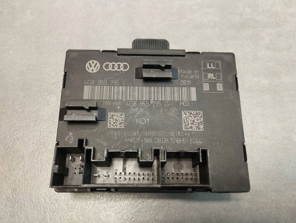 фото №1, Audi a7 4g 2016 модуль двері задня 4g8959795j