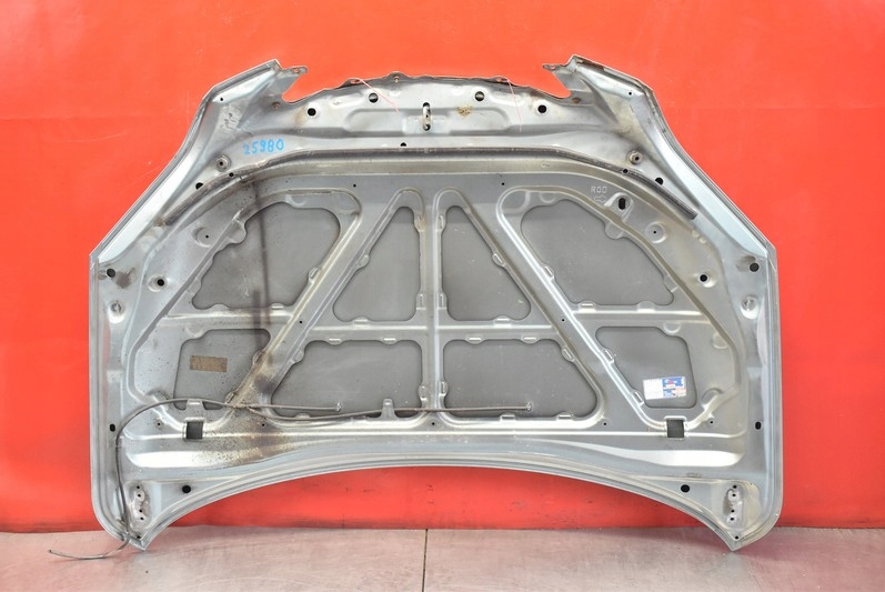 фото №11, Капот крышка двигателя miętowa mazda 3 1 i bk 03-06