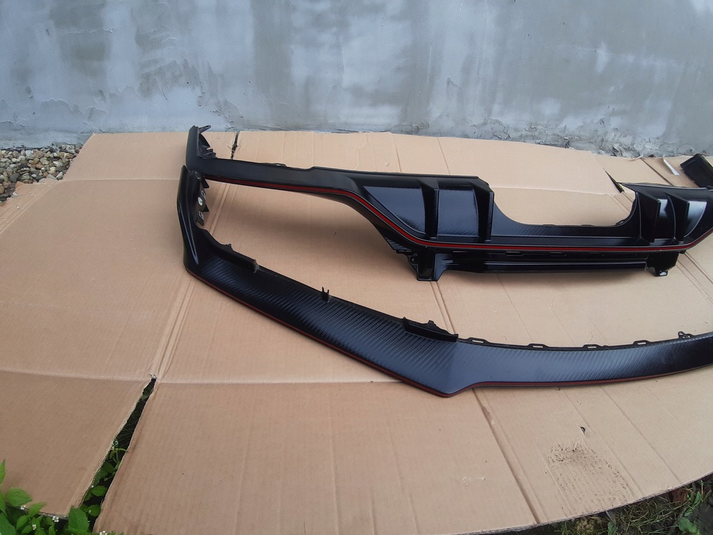 фото №4, Honda civic 10 x r type спойлер диффузор перед задняя