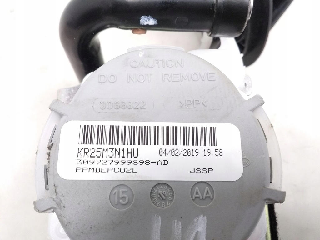 фото №7, Skoda karoq 2019 правая сторона pas безопасности сиденье передний