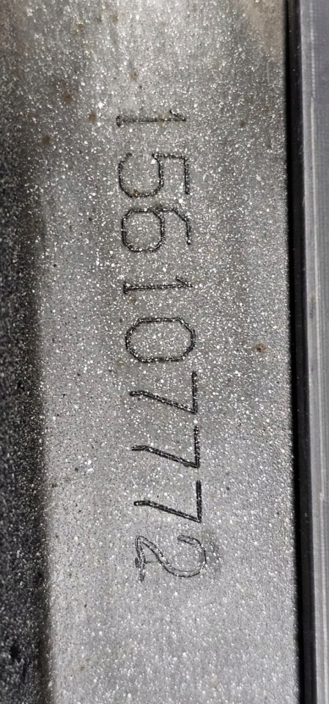 Alfa romeo giulia 16- молдинг поріг права 156107772 Доставка