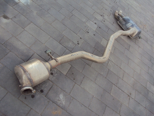 фото №1, Гаситель выхлоп mercedes gle x166