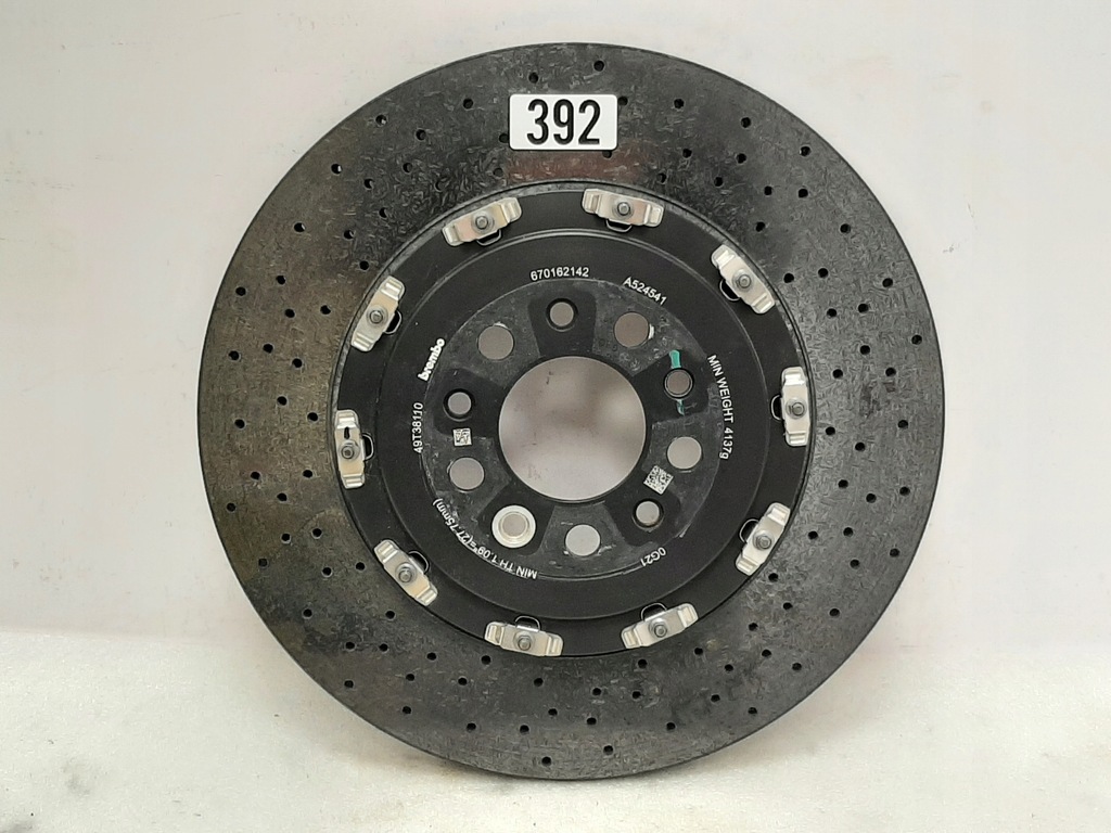 фото №1, Диск керамическая alfa romeo giulia qv задняя