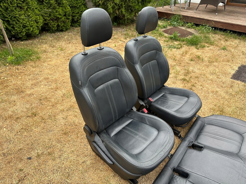 фото №6, Kia sportage iii сидіння заднє сидіння обшивки підігрів