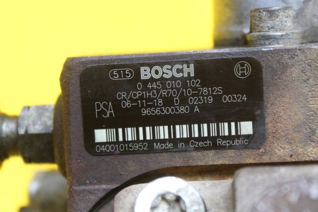 фото №11, Насос упорскування peugeot 207 1.6 hdi 9656300380a