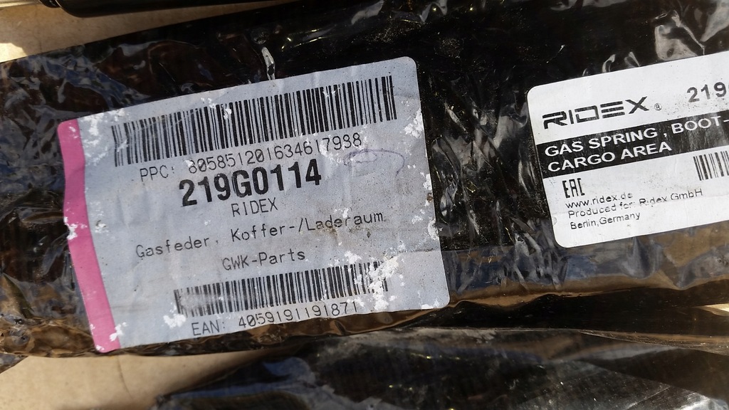 фото №5, Підйомник газовий кришки багажника honda civic viii