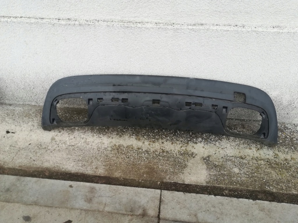 Купить Mercedes gla w156 рестайлинг  amg накладка диффузор задний