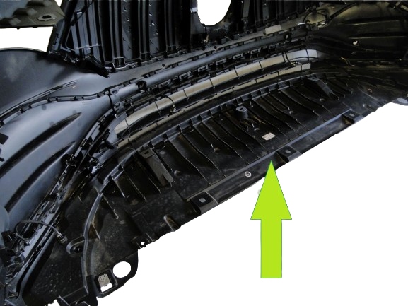 фото №1, Mercedes защита pod бампер передний amg eqa h243 243