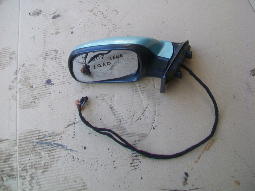 фото №1, Дзеркало ліва 8 pin peugeot 307 колір lqad