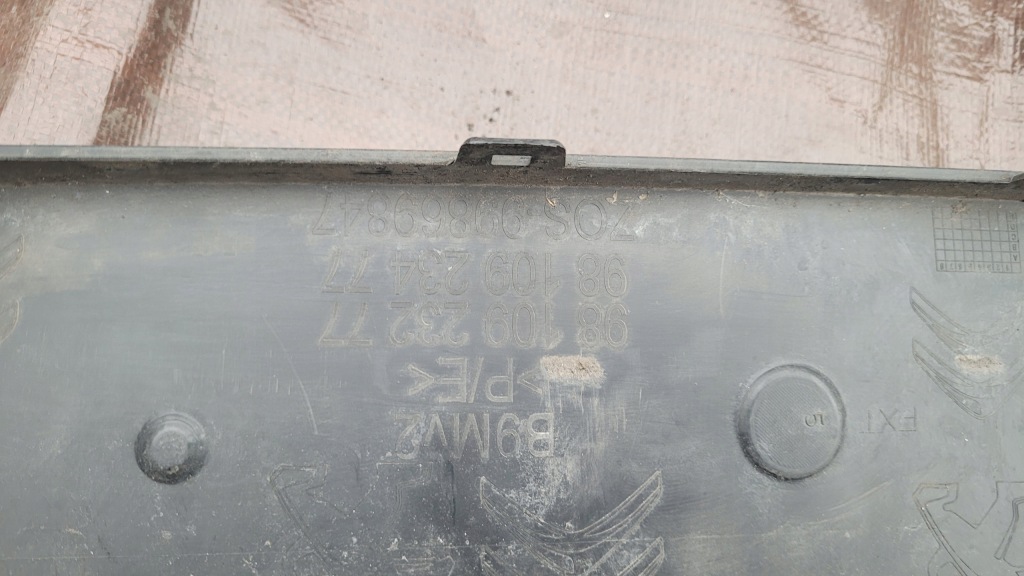 фото №12, Berlingo partner 3 iii lift 15- бампер передний 9810923277 перед / 5858