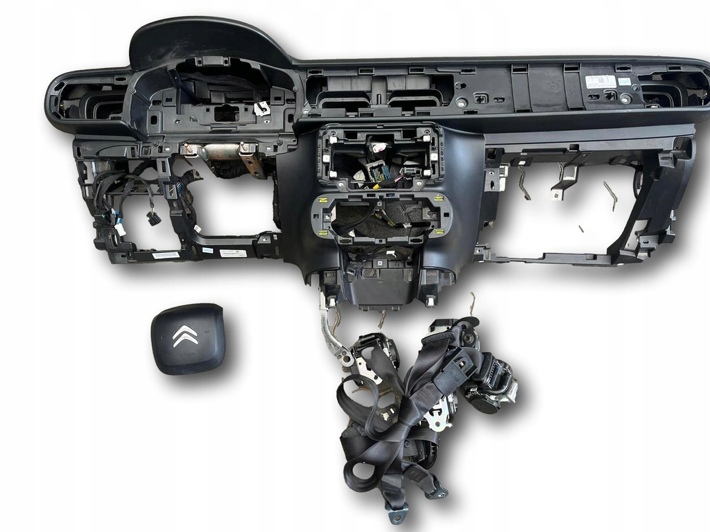 фото №1, Панель приладів консоль подушка безпеки ремені citroen c3