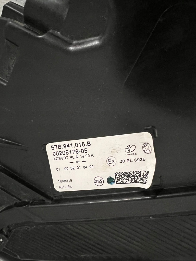 фото №5, Skoda karoq правая лампа full led