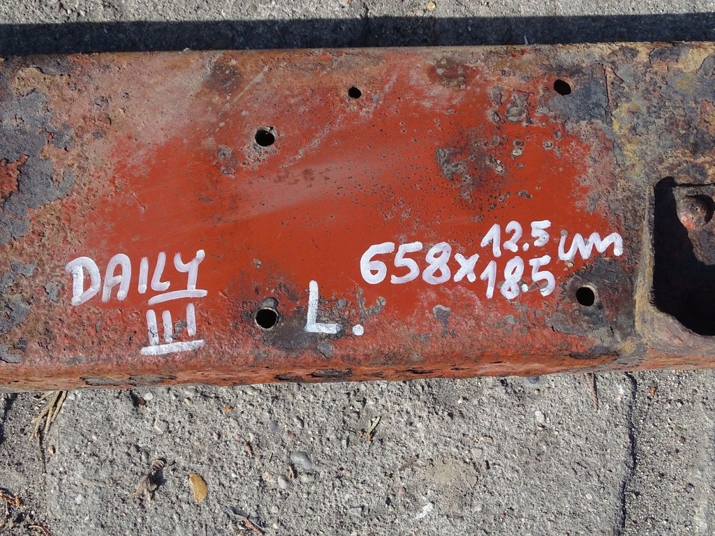 фото №6, Iveco daily iii 99-06 рама bok рами 658cm двійник колісна база osi 395cm #117b