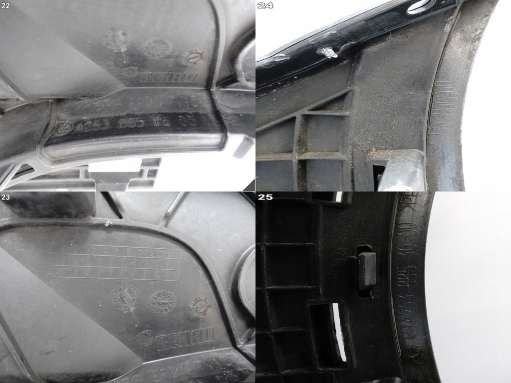 Mercedes glc x253 c253 amg 15-19 бампер бампер + усилитель передок  6xpdc Недорого