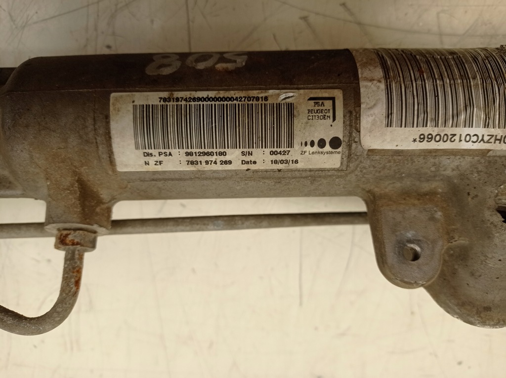 фото №9, Peugeot 508 i трансмиссия рулевая 9812960180