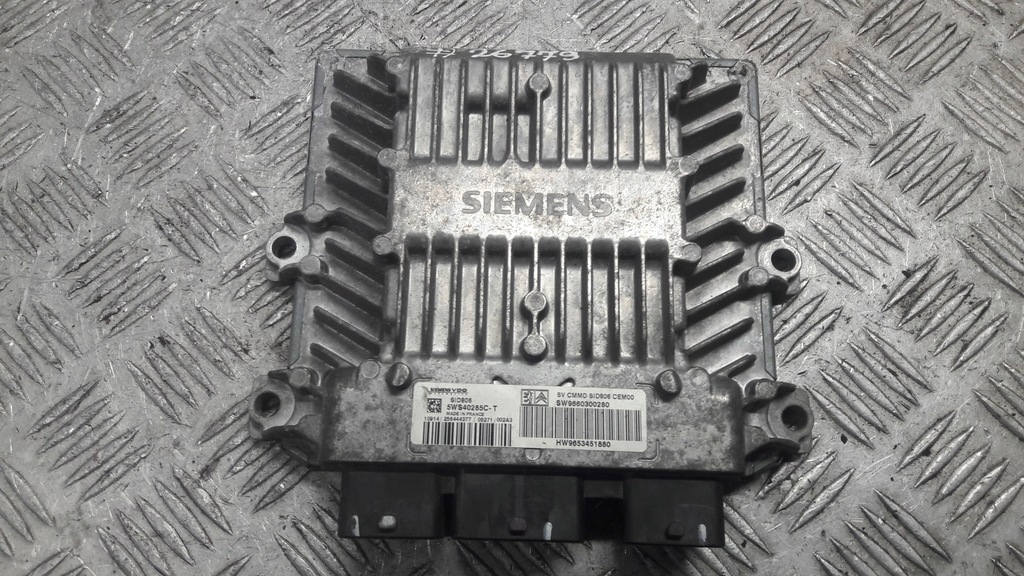фото №1, Бортовий комп'ютер двигуна citroen оригінальний номер 5ws40285ct