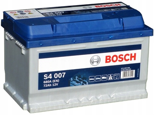 фото №1, Аккумулятор bosch s4007 72ah 680a