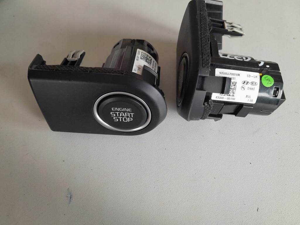 фото №1, Kia ceed iii 2018- выключатель кнопка запуск стоп