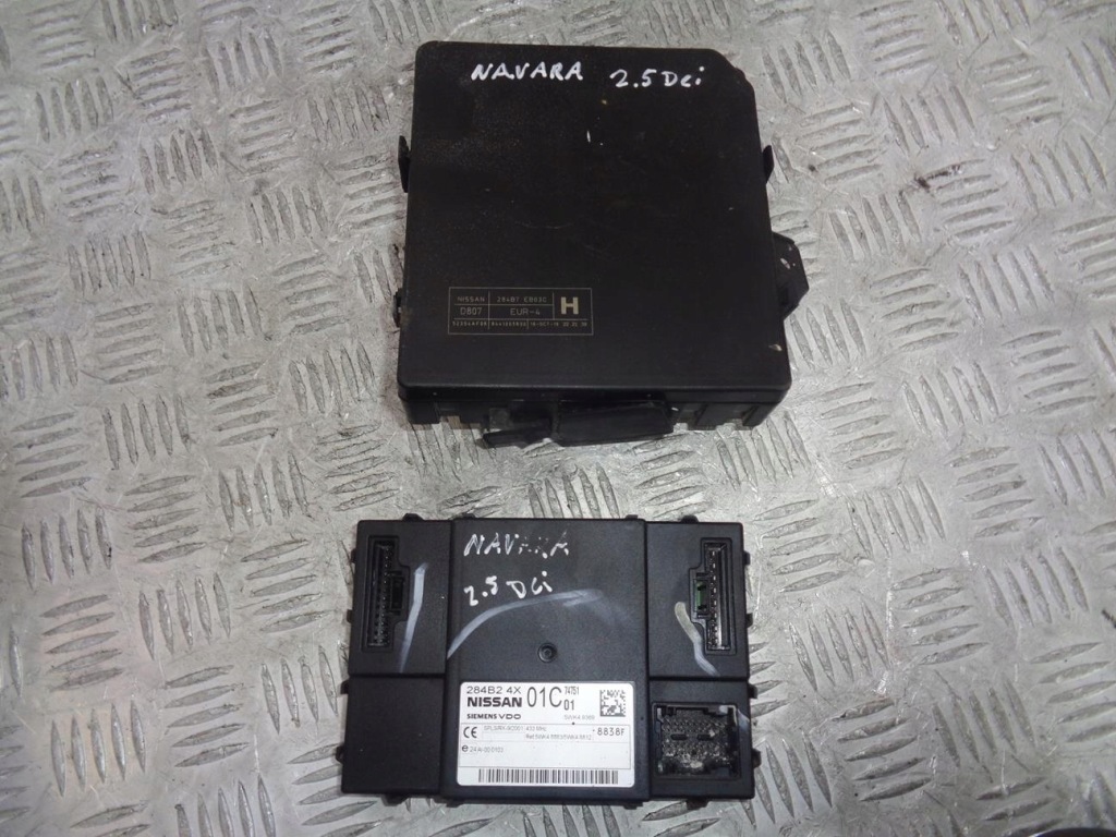 фото №9, Бортовий комп'ютер набір імобілайзер запуск nissan navara d40 2.5 dci дизель 05- 23710ec07c