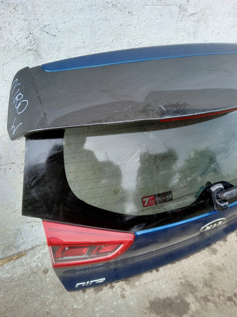 фото №13, Kia niro 16- кришка багажника задня задня багажника kom