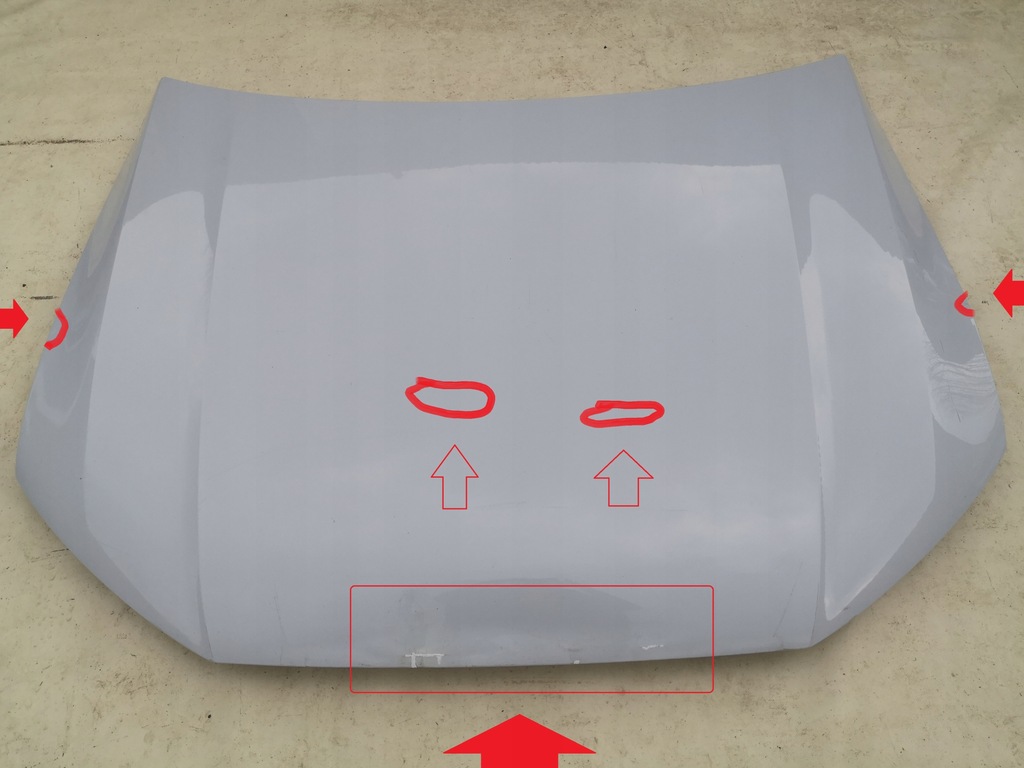 фото №5, Капот audi q7 ii 15- 4m белый оригинал