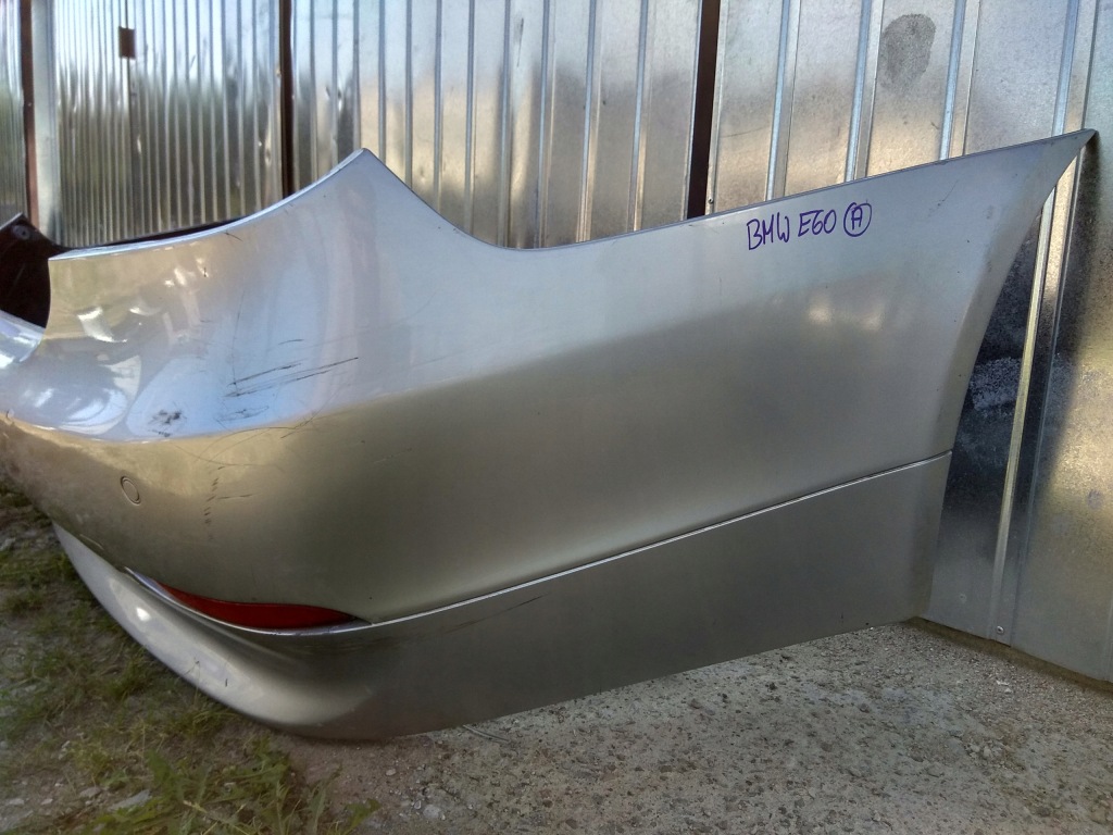 фото №7, Бампер задняя задний bmw 5 e60 sedan pdc titansilber