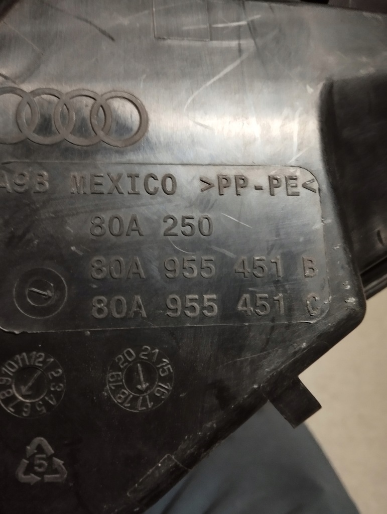 фото №5, Audi q5 80a бачок омивача 2 насос 80a955451b