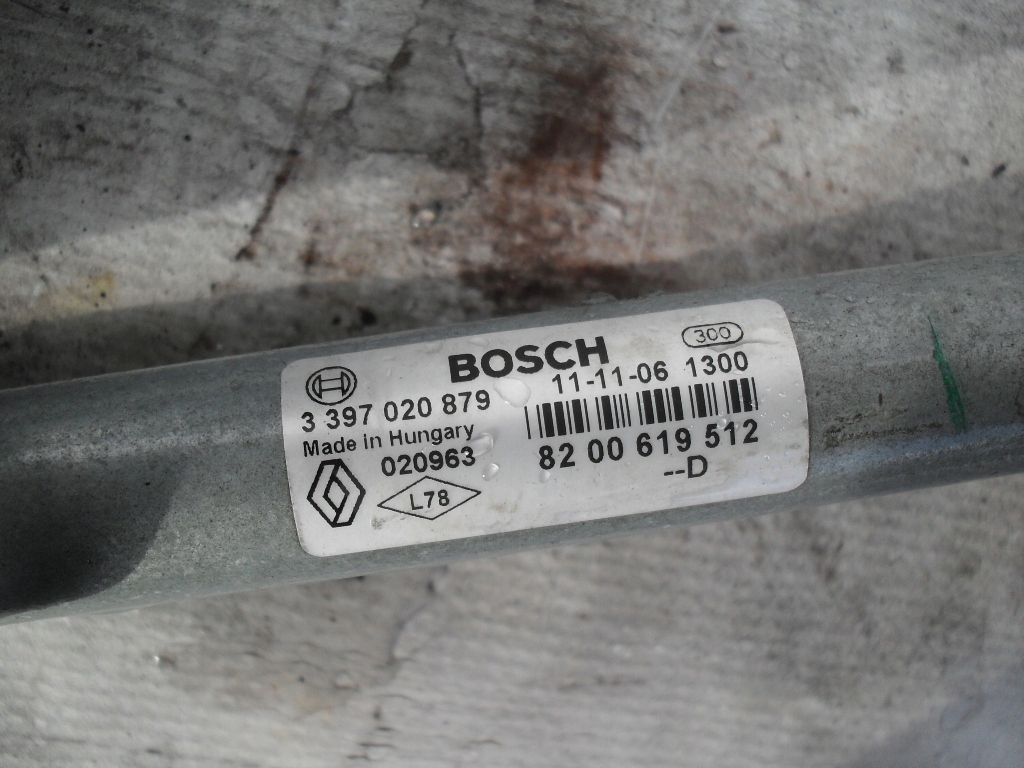 фото №7, Dacia duster i механизм дворник моторчик eur