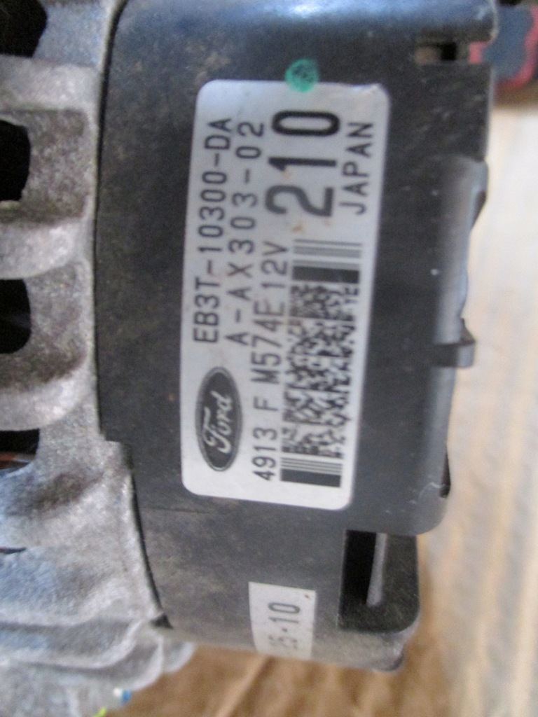 фото №3, Генератор ford ranger 3.2 tdci eb3t-10300-da