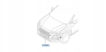 фото №1, Джгут радара 91840j9080 do hyundai kona
