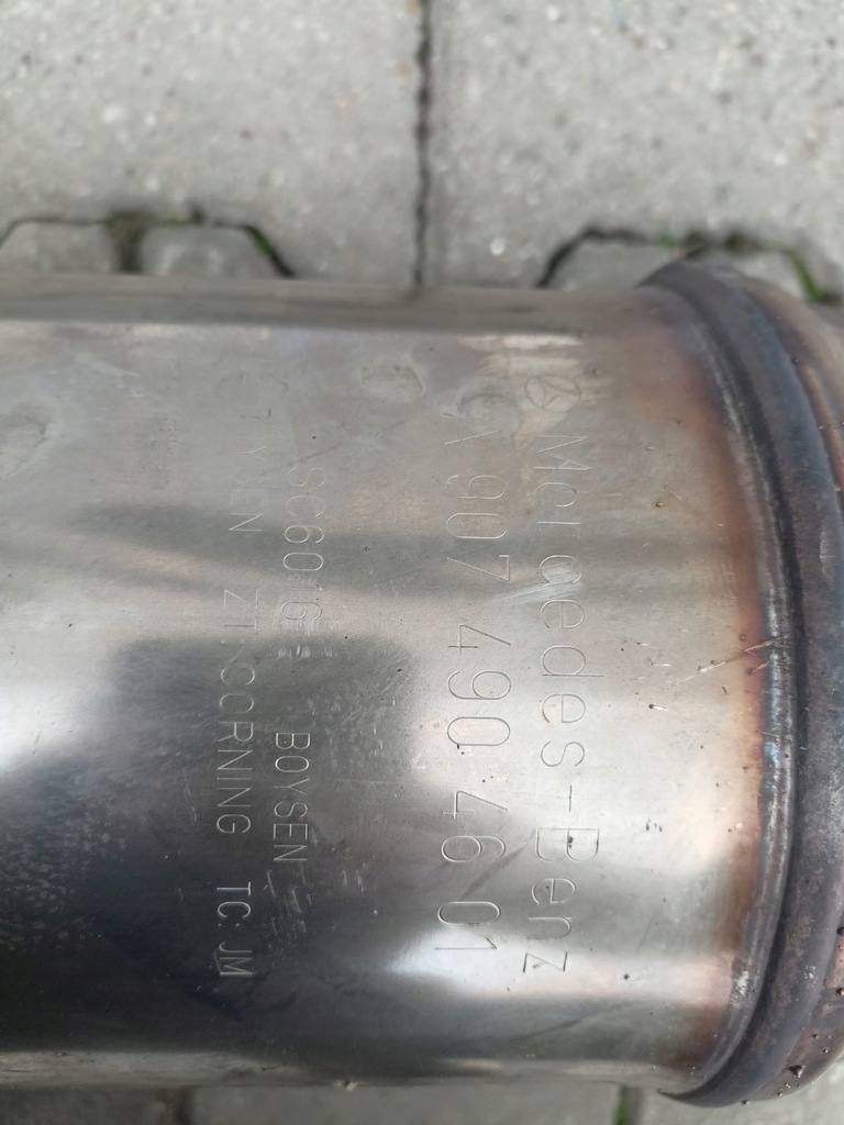 фото №1, Mercedes sprinter 2023 фільтр часток твердих каталізатор / fap / dpf