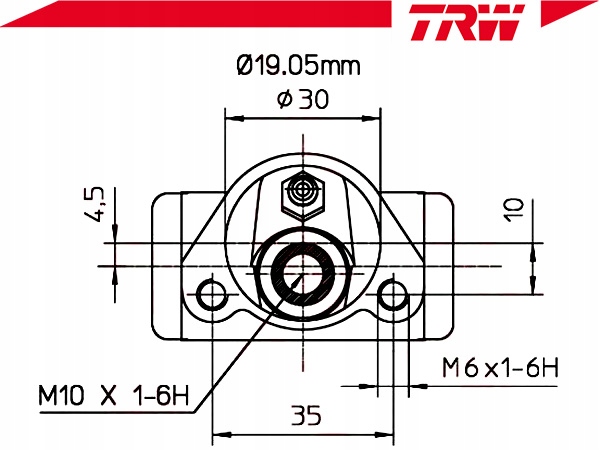 фото №3, Циліндрик гальмівний abarth ritmo fiat 127 cinquec