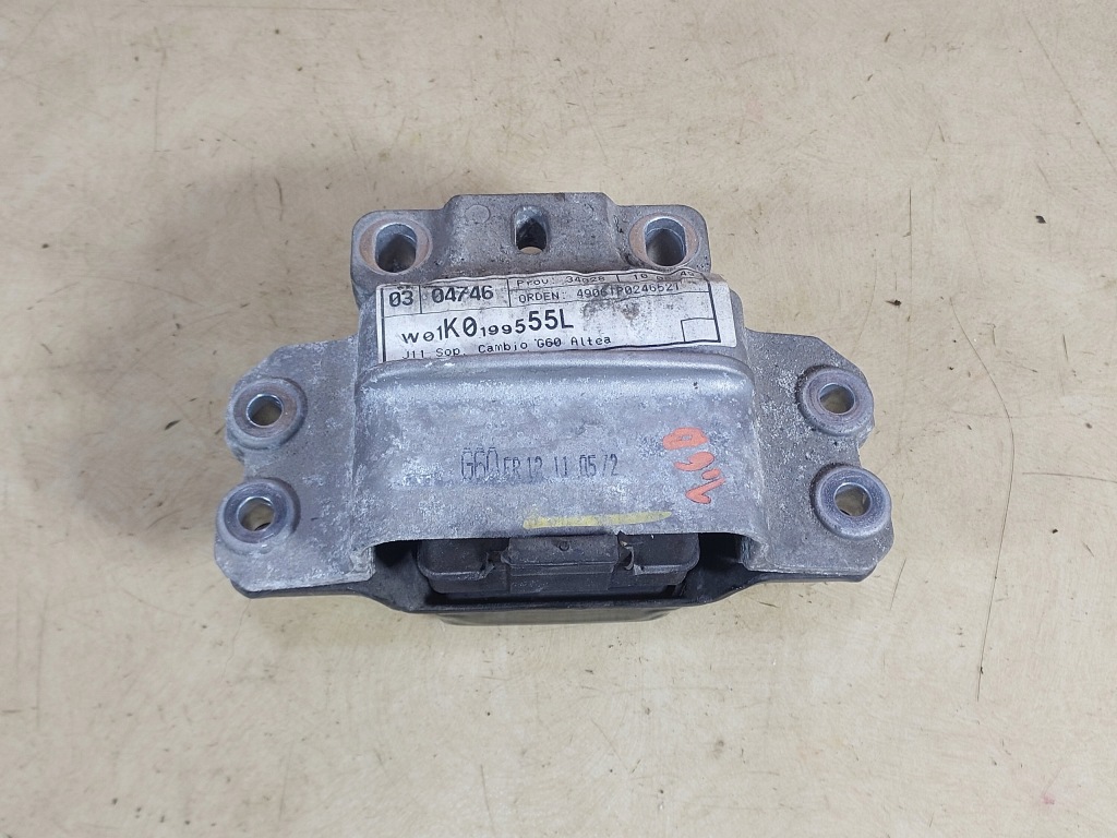 фото №1, Leon ii 1.6 mpi кронштейн подушка коробки 1k0199555l