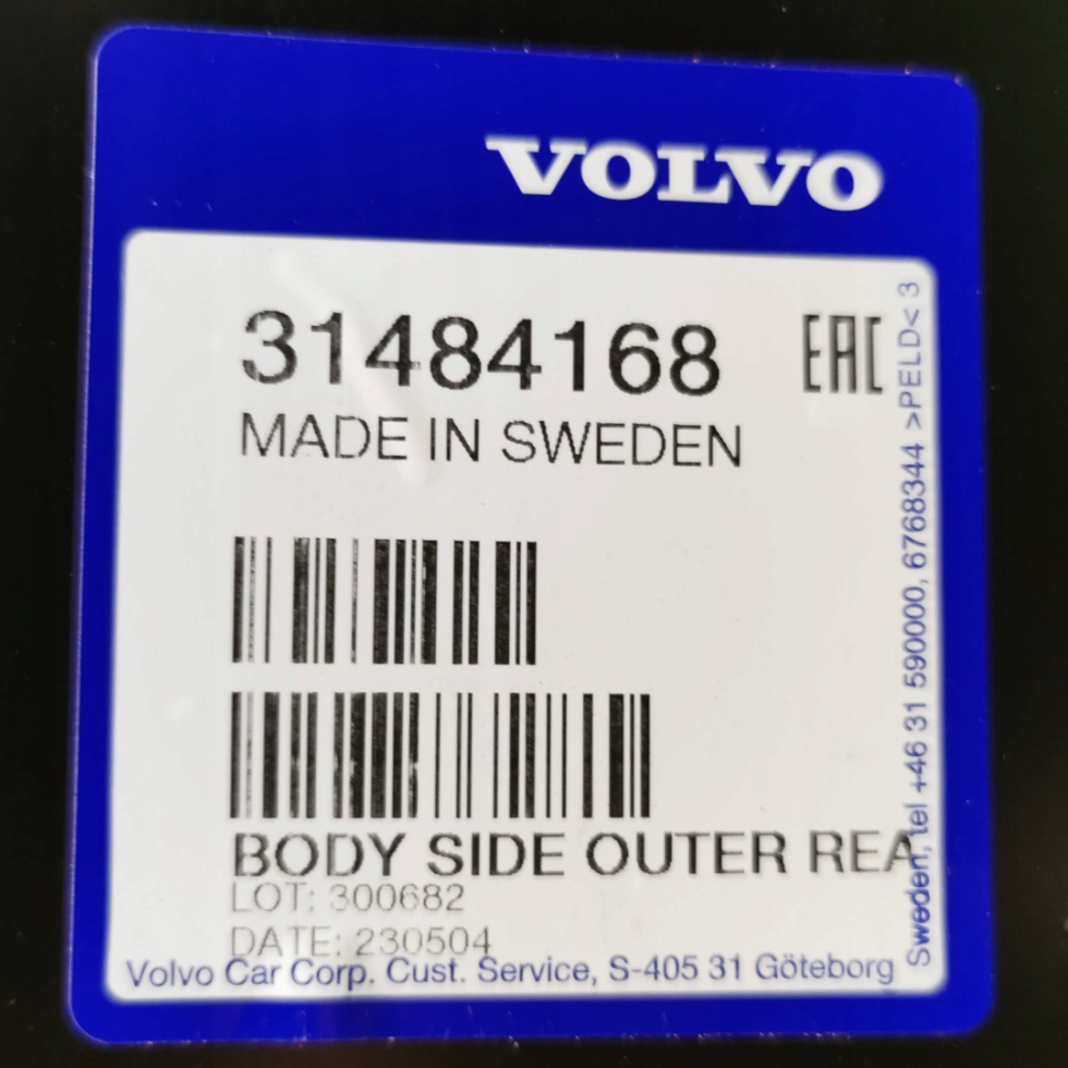 фото №10, Volvo xc60 ii 17-25 крыло задний левый обшивка четверть задняя 31484168