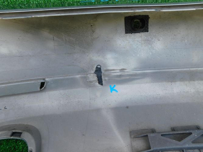 фото №11, Mitsubishi outlander ii kombi 08-12 бампер задний