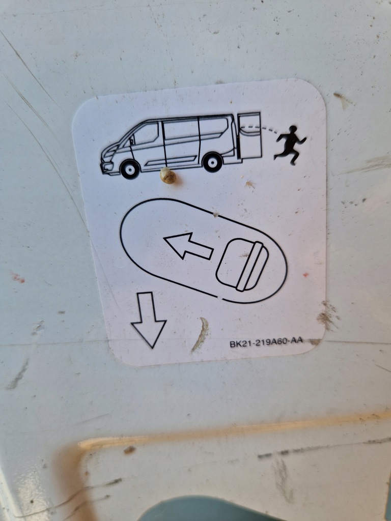 фото №11, Ford transit custom 1 i 12-23 двері правий задня задні bk21-219a60-aa