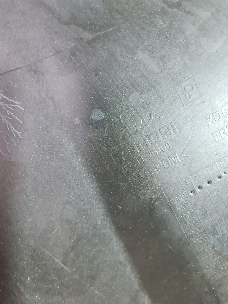 фото №15, Hyundai elantra 00-09 бампер передний перед 86511-2d100