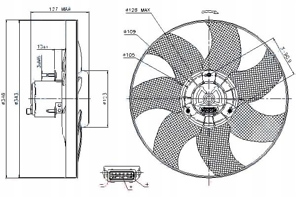 фото №2, Nis85698 вентилятор радиатора ford galaxy