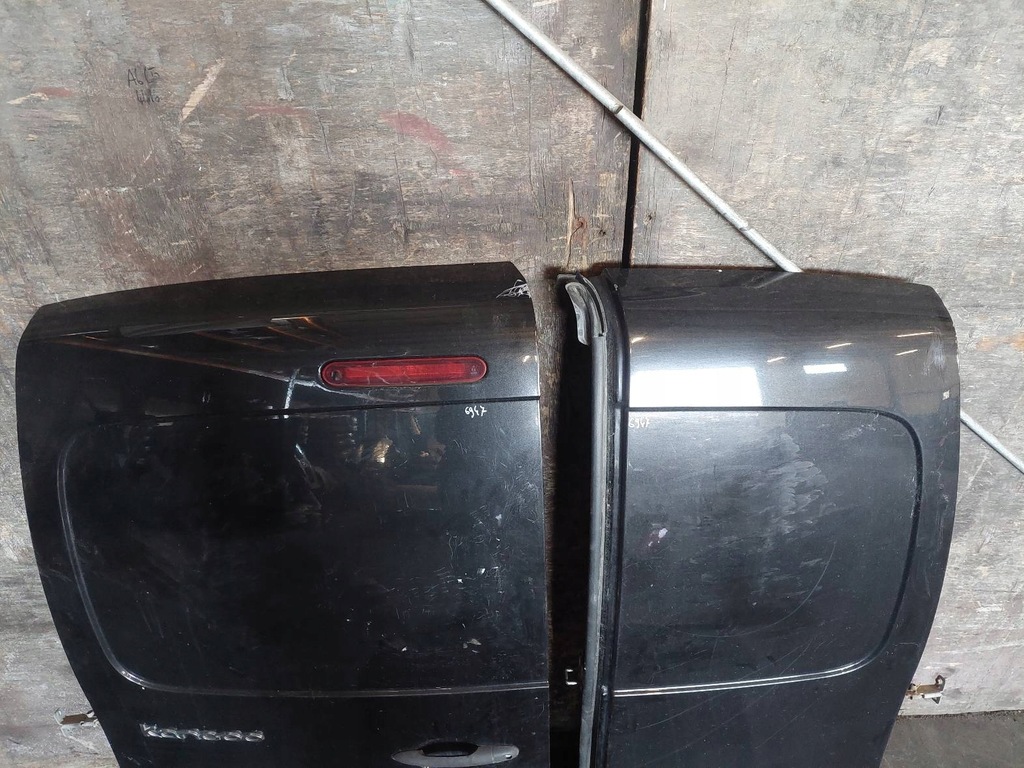 фото №14, Kompletny задняя дверь створка лампы бампер renault kangoo ii tegnd